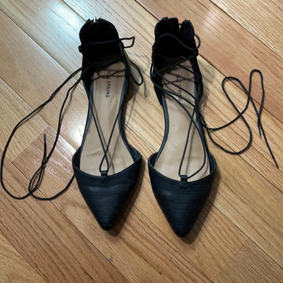 Call It Spring Strappy Pointed Flats